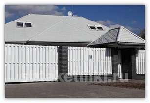 Фото белого забора из штакетника в Актау