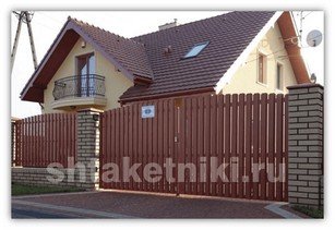 Штакетник для забора под дерево в Актау